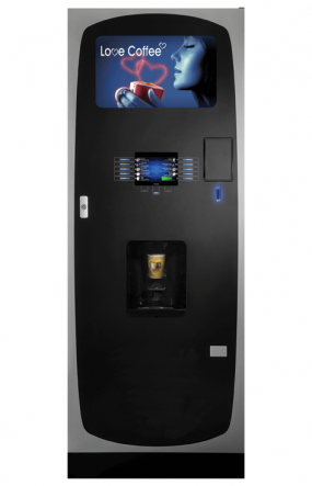 Voce Media smart coffee vending machine uk supplier rsl vending solutions