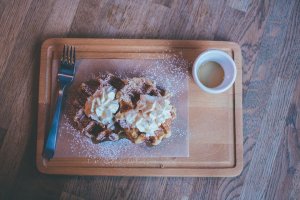 coffee for universities - waffles and coffee