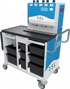 patient hydration - ward beverage trolley