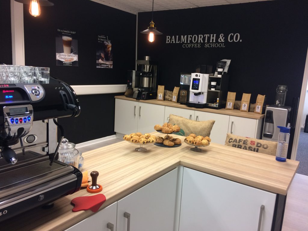 the best office design - balmforth & co coffee school