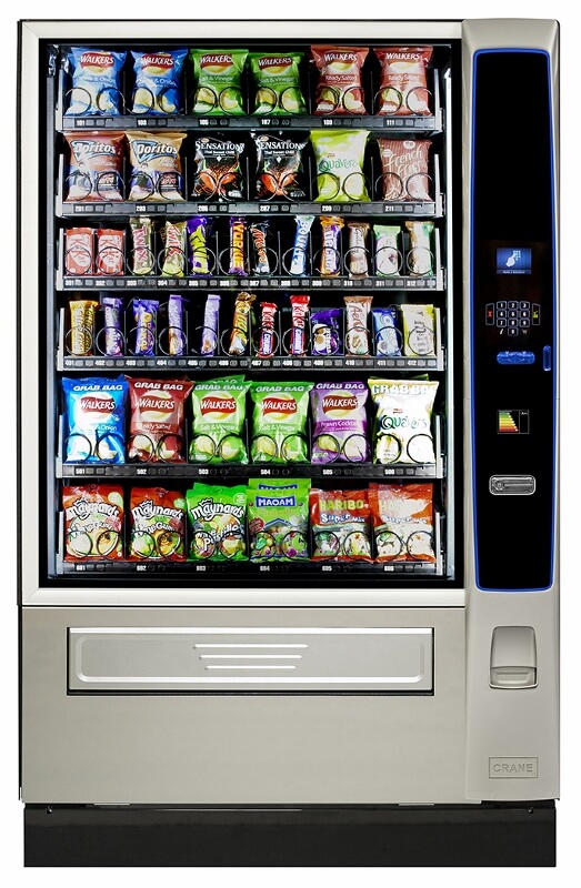 merchant media snack and can vending machine