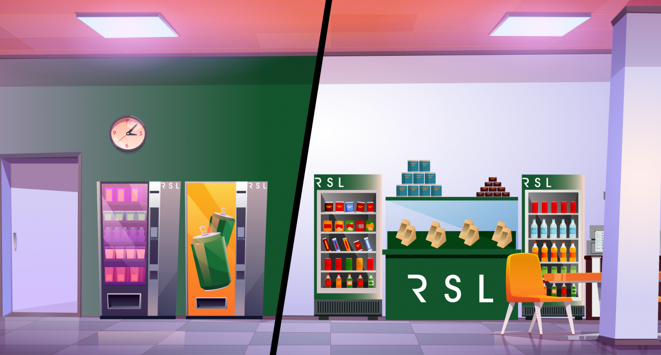 Vending machines vs Micro-Markets