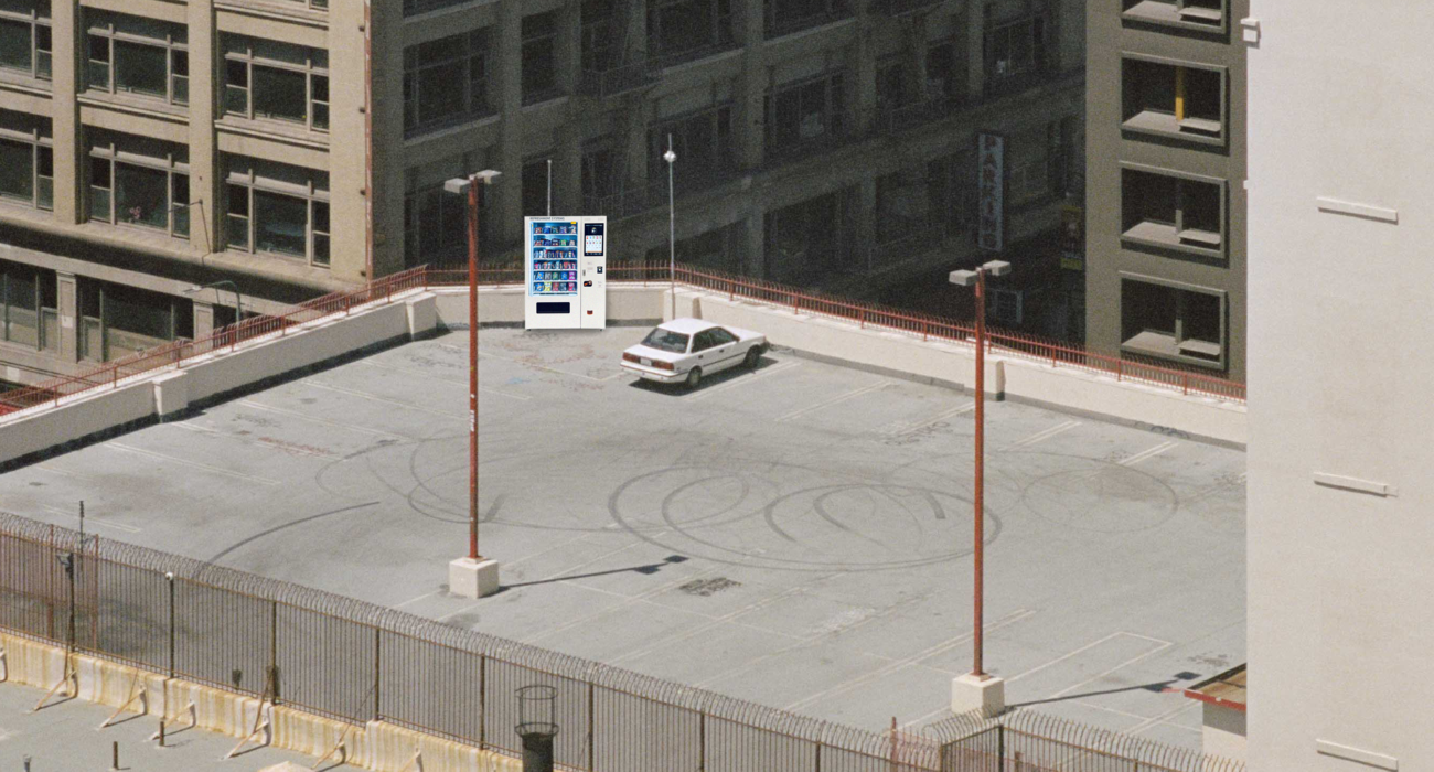 Car park vending machine