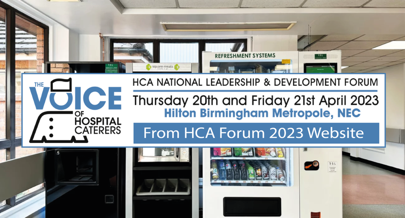 HCA Forum 2023 event Birmingham hospital caterers association