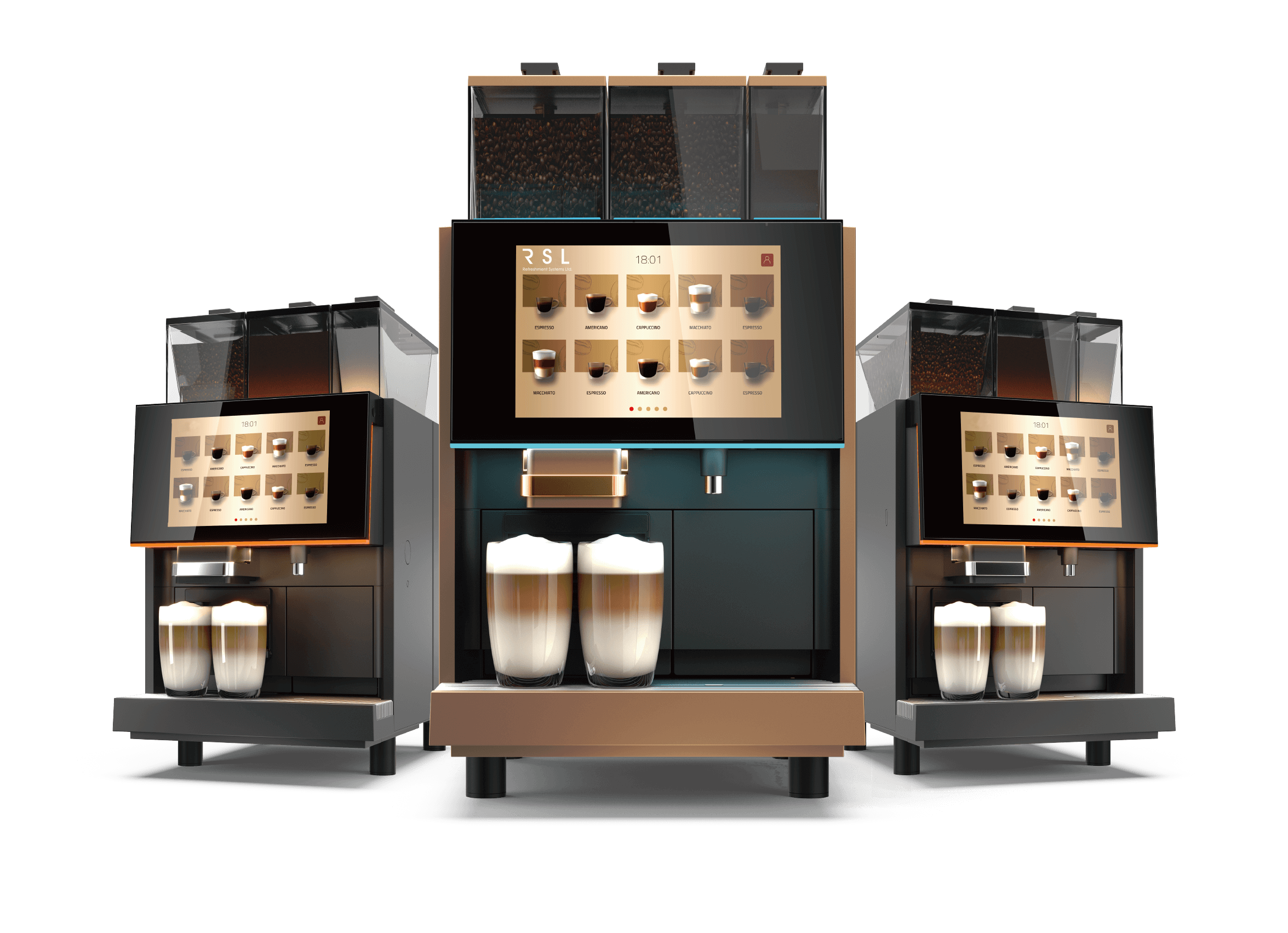 Introducing Touch Screen Office Coffee Machine