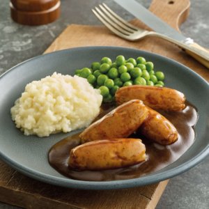 Mini Sausages and Mash OF