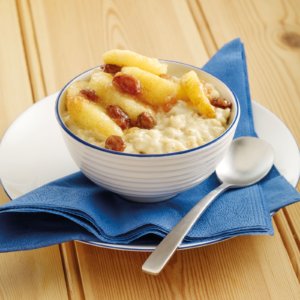 Apple Sultana and Cinnamon Porridge OF