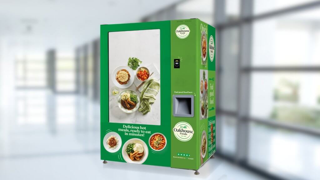 24/7 Hot Food Vending machine