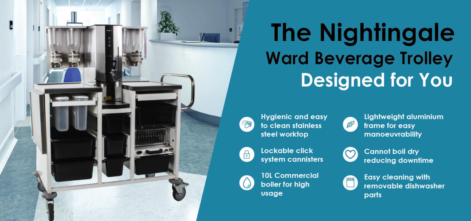 Ward Beverage Trolley Banner