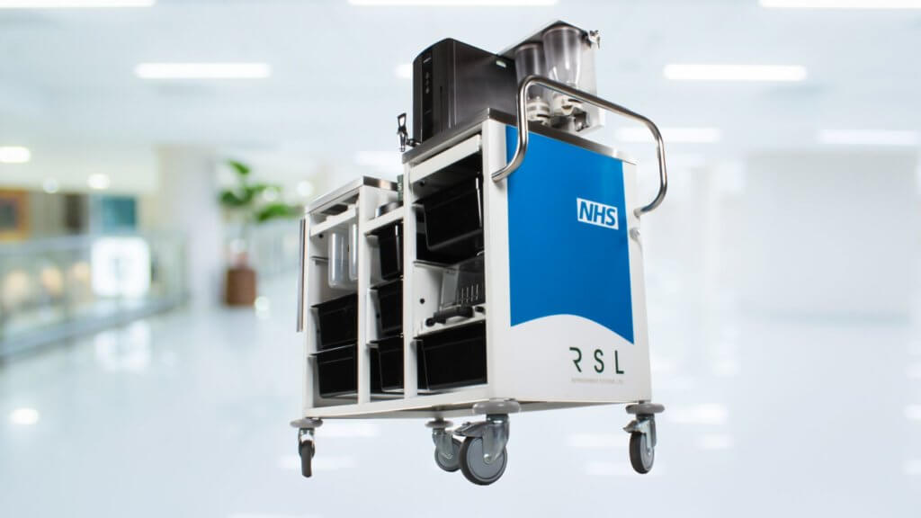 Hospital Drinks Trolley