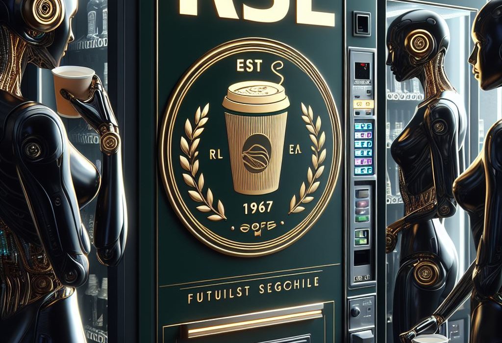 ai powered vending machine coffee service to the future from RSL