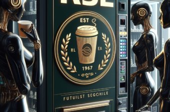 ai powered vending machine coffee service to the future from RSL