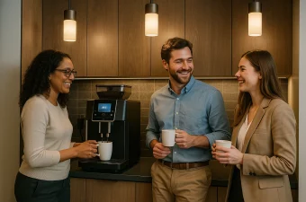 Modern Office Coffee Station RSL